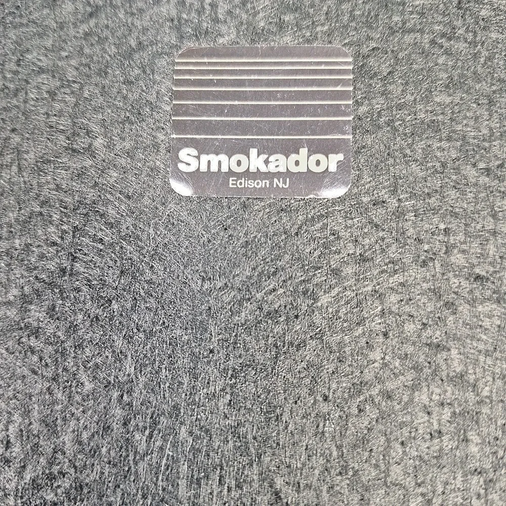 VTG Smokador Brass Full Heavy Metal Executive Double Letter Tray Mirror Finish